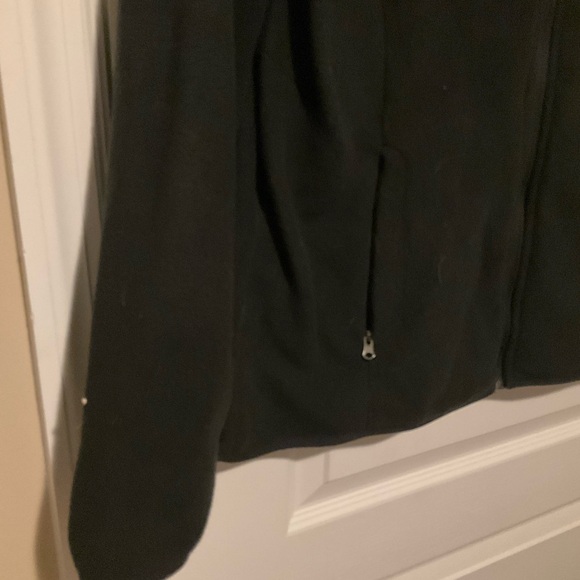 Women's Black Fleece Jacket - Picture 2 of 8